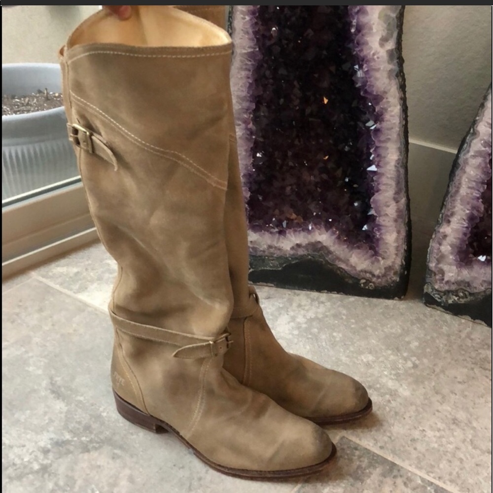 Tan Leather FRYE boots